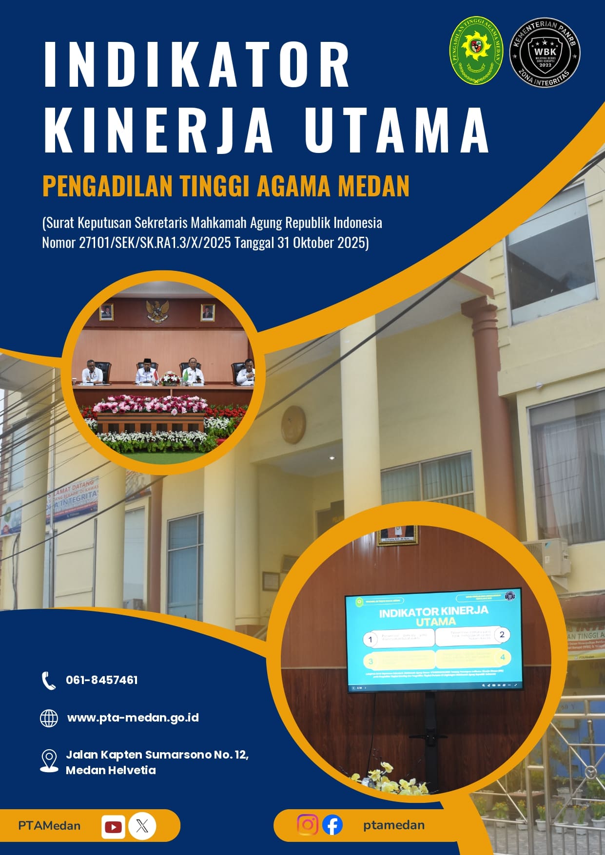 Cover IKU Tahun 2025 2029 PTA Medan
